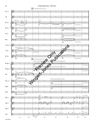 In Heavenly Peace (On \'\'Silent Night\'\') - Gruber/Owens - Concert Band - Gr. 3