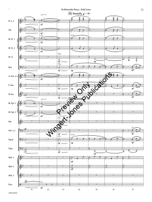 In Heavenly Peace (On \'\'Silent Night\'\') - Gruber/Owens - Concert Band - Gr. 3