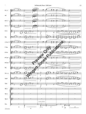 In Heavenly Peace (On \'\'Silent Night\'\') - Gruber/Owens - Concert Band - Gr. 3