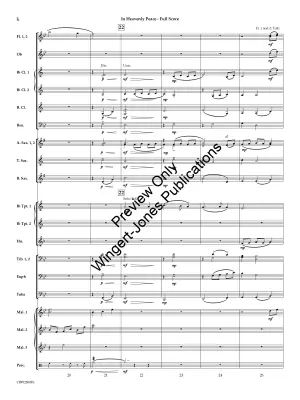 In Heavenly Peace (On \'\'Silent Night\'\') - Gruber/Owens - Concert Band - Gr. 3