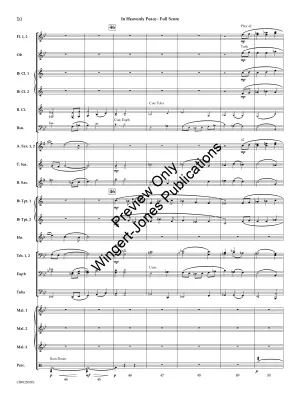 In Heavenly Peace (On \'\'Silent Night\'\') - Gruber/Owens - Concert Band - Gr. 3
