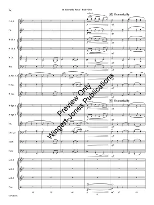 In Heavenly Peace (On \'\'Silent Night\'\') - Gruber/Owens - Concert Band - Gr. 3