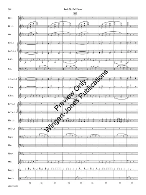 Lock 70 - Pasternak - Concert Band (March) - Gr. 3.5