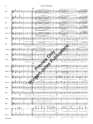 Lock 70 - Pasternak - Concert Band (March) - Gr. 3.5