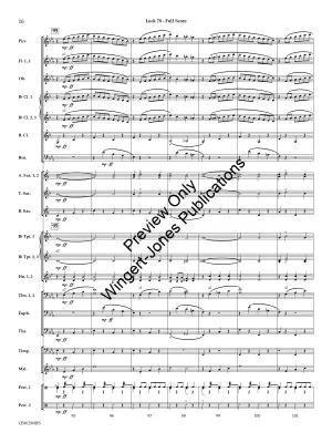 Lock 70 - Pasternak - Concert Band (March) - Gr. 3.5