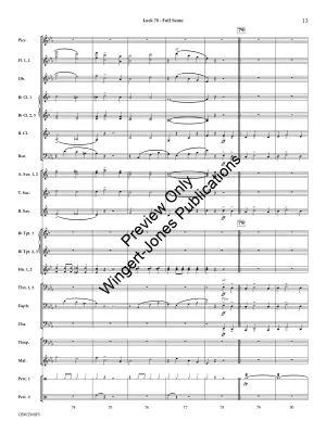 Lock 70 - Pasternak - Concert Band (March) - Gr. 3.5