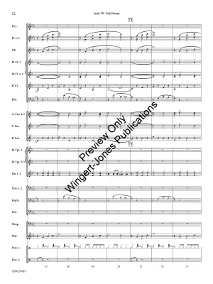 Lock 70 - Pasternak - Concert Band (March) - Gr. 3.5