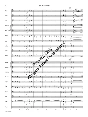 Lock 70 - Pasternak - Concert Band (March) - Gr. 3.5