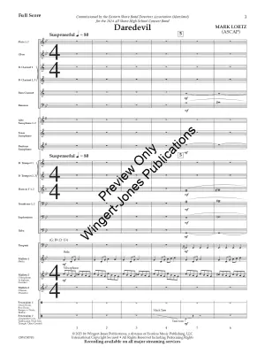 Daredevil - Lortz - Concert Band - 3.5