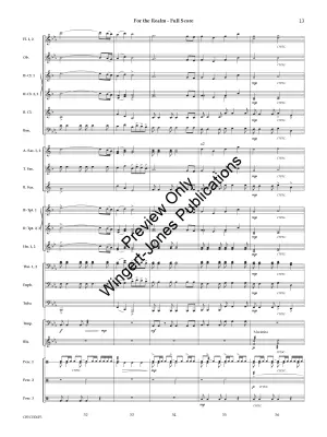 For the Realm - Huss - Concert Band - 3.5