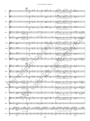 Have A Ragtime Jazzy Christmas - Huckeby - Concert Band - Gr. 2.5