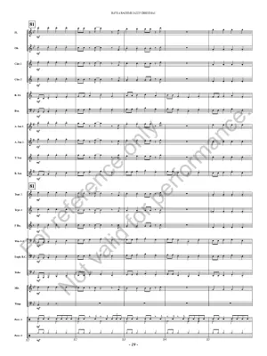 Have A Ragtime Jazzy Christmas - Huckeby - Concert Band - Gr. 2.5