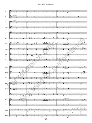 Have A Ragtime Jazzy Christmas - Huckeby - Concert Band - Gr. 2.5