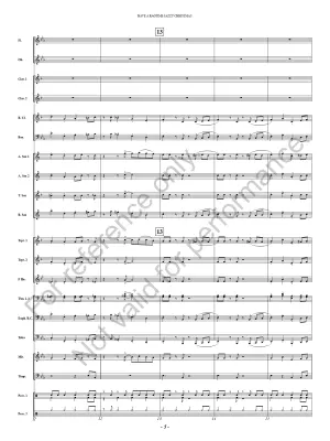 Have A Ragtime Jazzy Christmas - Huckeby - Concert Band - Gr. 2.5