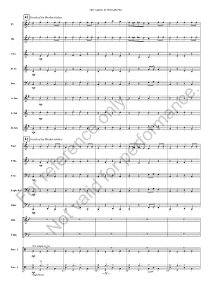 Ten Carols In Two Minutes - Loest - Concert Band - Gr. 1