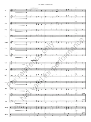 Ten Carols In Two Minutes - Loest - Concert Band - Gr. 1