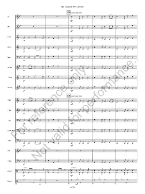 Ten Carols In Two Minutes - Loest - Concert Band - Gr. 1