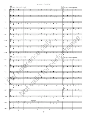Ten Carols In Two Minutes - Loest - Concert Band - Gr. 1