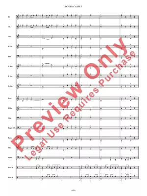 Dover Castle - Rogers - Concert Band - Gr. 0.5