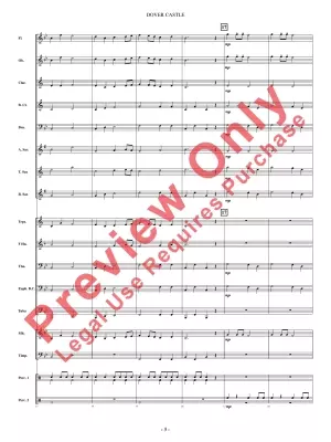 Dover Castle - Rogers - Concert Band - Gr. 0.5