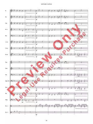 Dover Castle - Rogers - Concert Band - Gr. 0.5