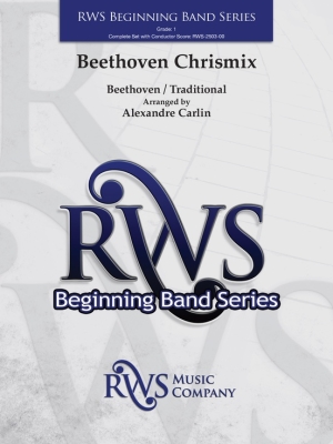 RWS Music Company - Beethoven Chrismix - Beethoven/Carlin - Concert Band - Gr. 1