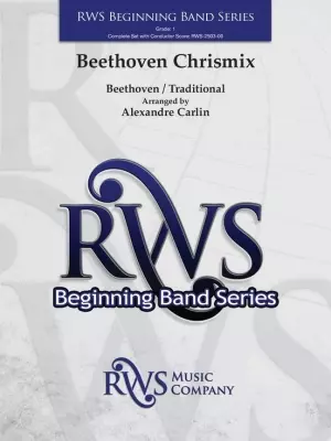 RWS Music Company - Beethoven Chrismix - Beethoven/Carlin - Concert Band - Gr. 1