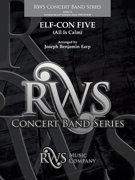 ELF - CON FIVE: All Is Calm - Earp - Concert Band - Gr. 3.5