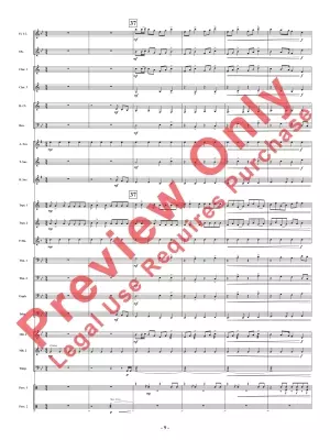 ELF - CON FIVE: All Is Calm - Earp - Concert Band - Gr. 3.5