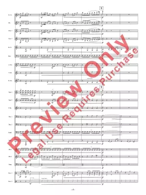 ELF - CON FIVE: All Is Calm - Earp - Concert Band - Gr. 3.5