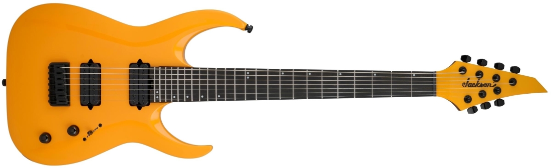 Pro Plus Series Signature Misha Mansoor Juggernaut HT7, Ebony Fingerboard - Signal Yellow
