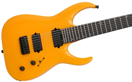 Pro Plus Series Signature Misha Mansoor Juggernaut HT7, Ebony Fingerboard - Signal Yellow