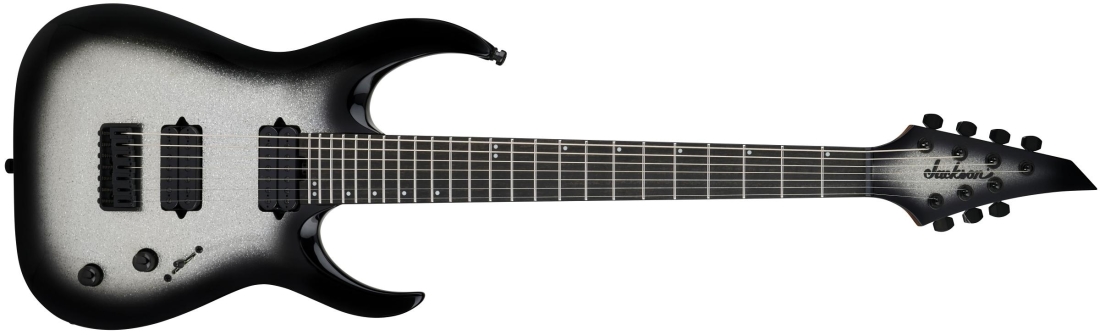 Pro Plus Series Signature Misha Mansoor Juggernaut HT7, Ebony Fingerboard - Silverburst Sparkle