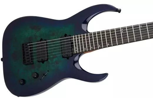Pro Plus Series Signature Misha Mansoor Juggernaut HT7P, Ebony Fingerboard - Chlorine Burst
