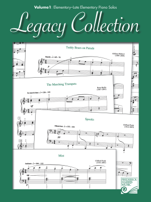 Legacy Collection Volume 1: Elementary - Late Elementary Piano Solos - Book
