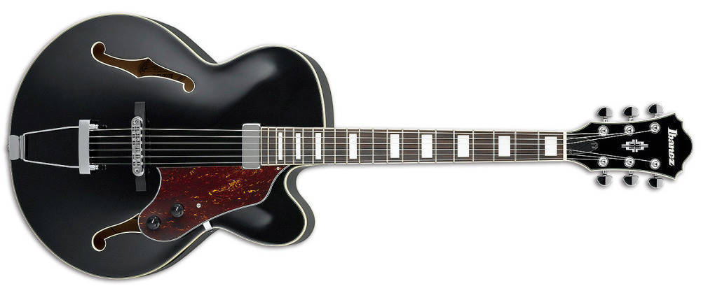 Artcore Hollow Body Guitar - Black