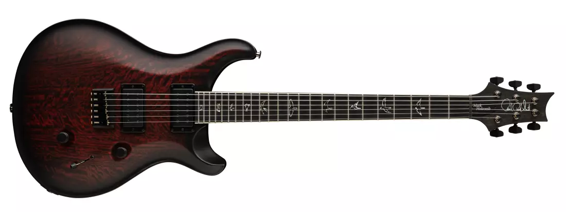 Mark Holcomb Electric Guitar with Hardshell Case - Fire Smokeburst