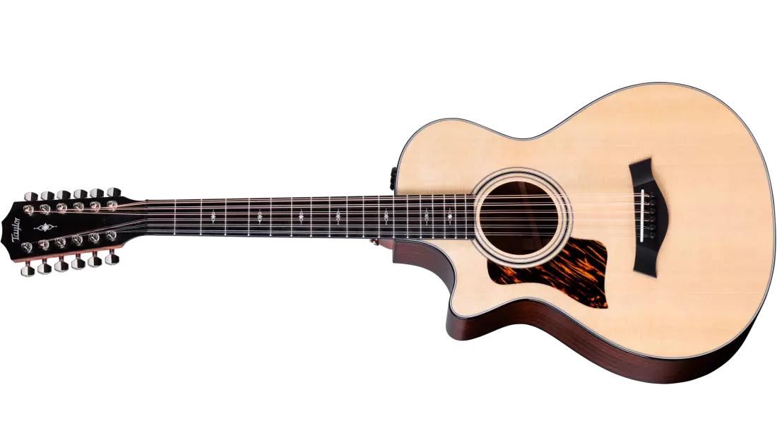 352ce 12-String Sitka/Sapele Acoustic/Electric Guitar with Hardshell Case (Left Handed)