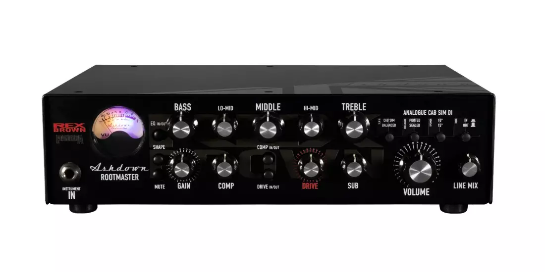 RB-800 Rex Brown Signature High-Powered Bass Amp Head