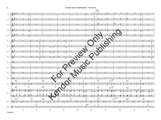 O Little Town of Bethlehem - Redner/Yasinitsky - Jazz Ensemble - Gr. 2