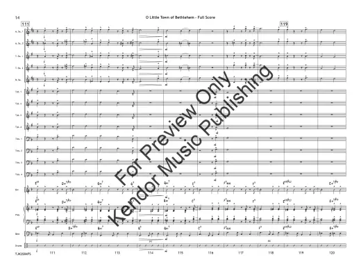 O Little Town of Bethlehem - Redner/Yasinitsky - Jazz Ensemble - Gr. 2