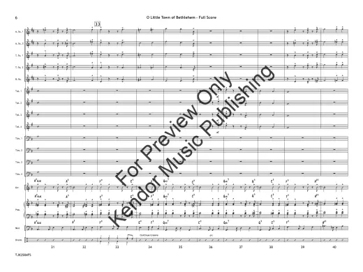 O Little Town of Bethlehem - Redner/Yasinitsky - Jazz Ensemble - Gr. 2