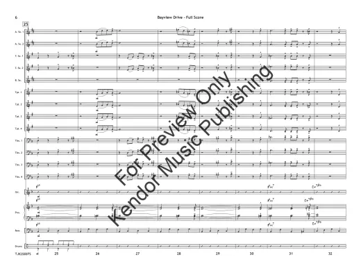 Bayview Drive – Yasinitsky – Ensemble jazz – Niveau 2