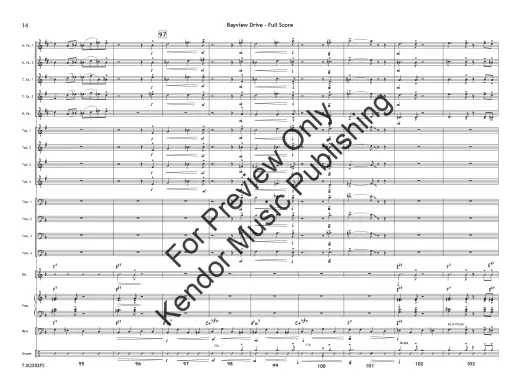 Bayview Drive – Yasinitsky – Ensemble jazz – Niveau 2