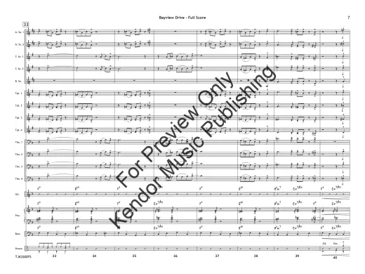 Bayview Drive – Yasinitsky – Ensemble jazz – Niveau 2
