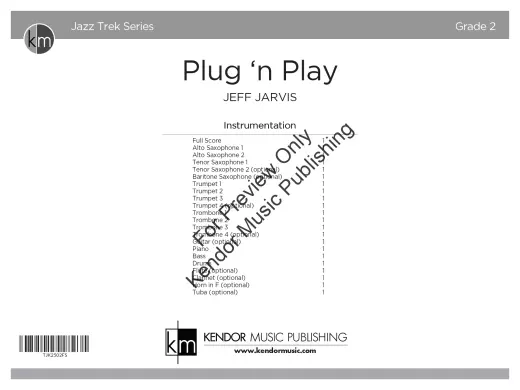 Plug \'n Play - Jarvis - Jazz Ensemble - Gr. 2