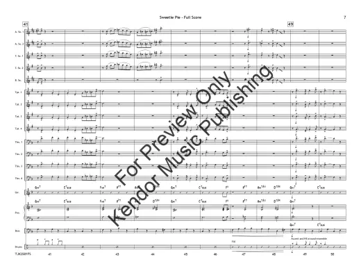 Sweetie Pie - Tolson/Blair - Jazz Ensemble - Gr. 2