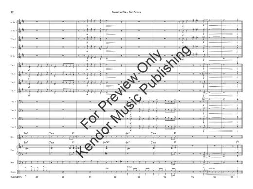 Sweetie Pie - Tolson/Blair - Jazz Ensemble - Gr. 2