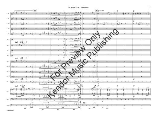 Blues for Gum - Tomaro - Jazz Ensemble - Gr. 3