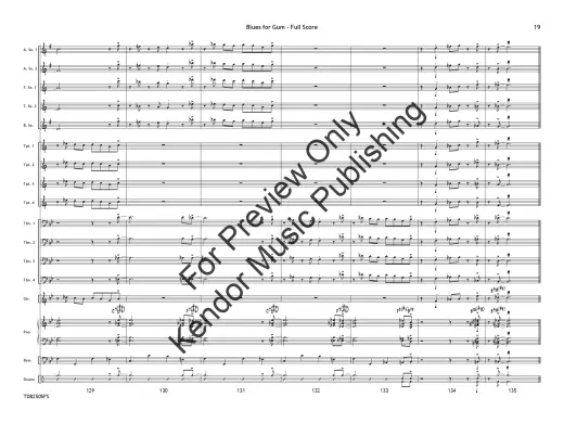 Blues for Gum - Tomaro - Jazz Ensemble - Gr. 3